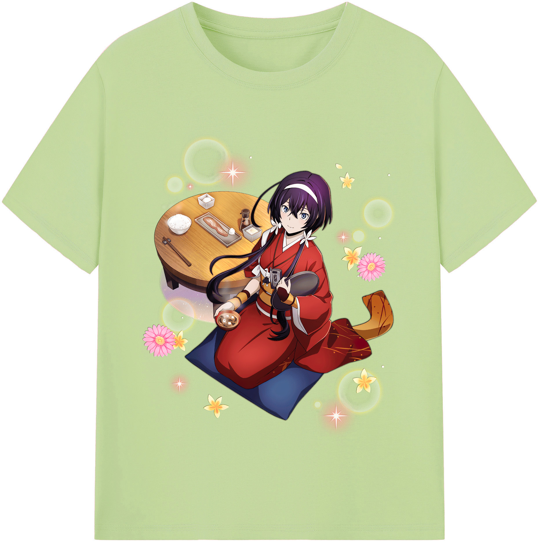 （画像用） 文豪ストレイドッグス Bungo Stray Dogs 綿100％半袖Tシャツ（フロントプリント）
